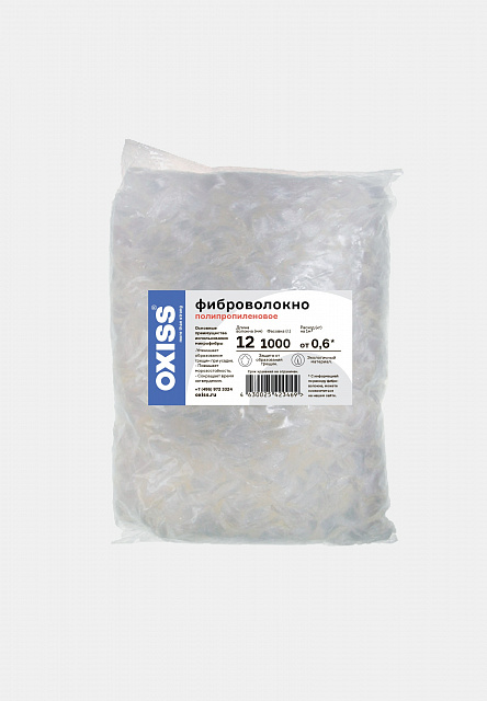 Фиброволокно полипропиленовое OXISS 12/1